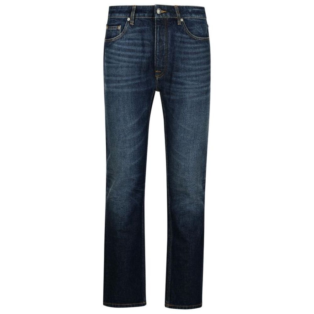 Palm Angels Blue Denim Jeans Men